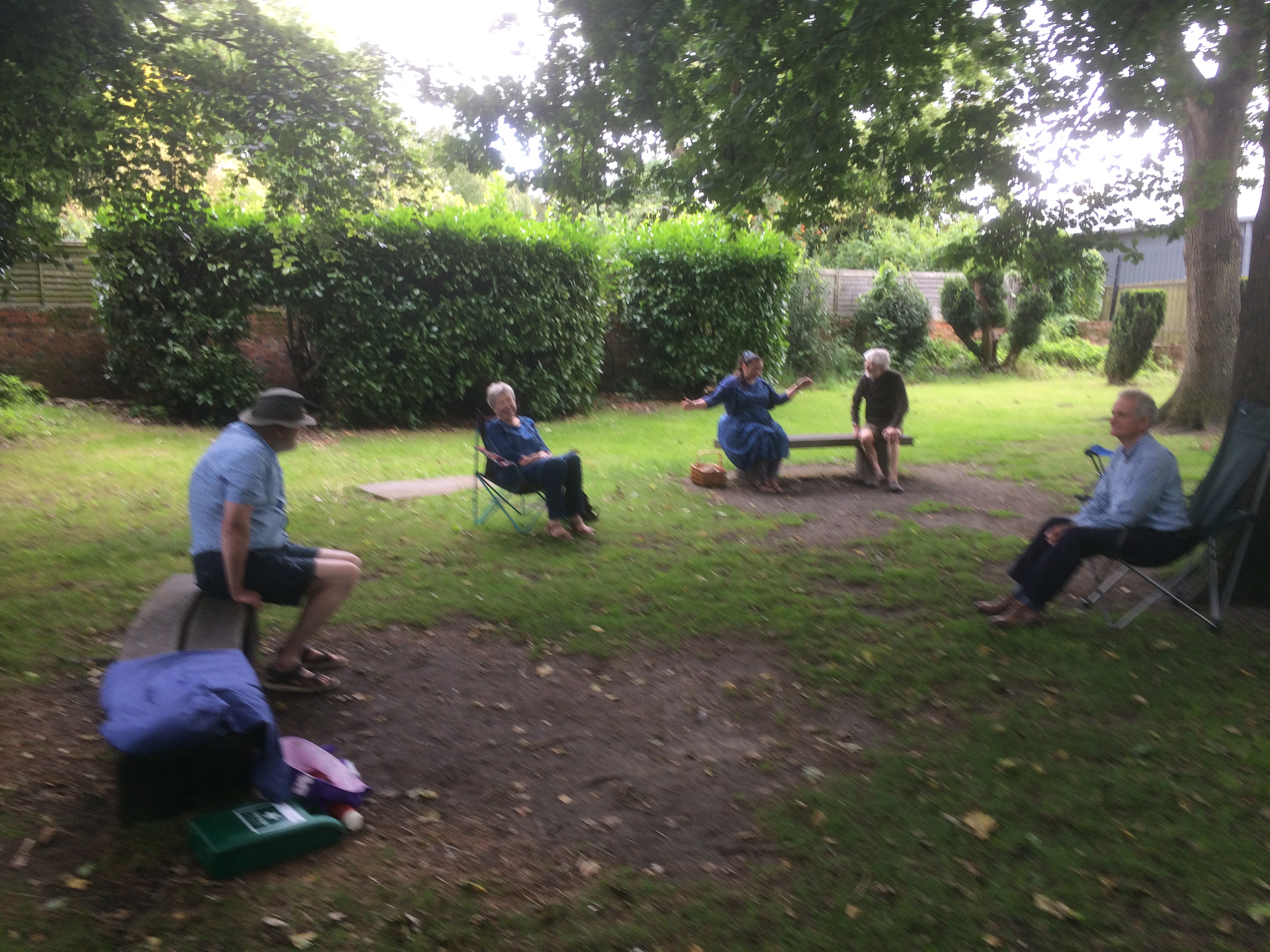 Meeting in the burial ground 21